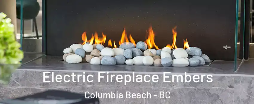  Electric Fireplace Embers Columbia Beach - BC