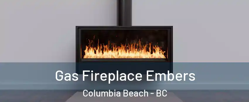  Gas Fireplace Embers Columbia Beach - BC