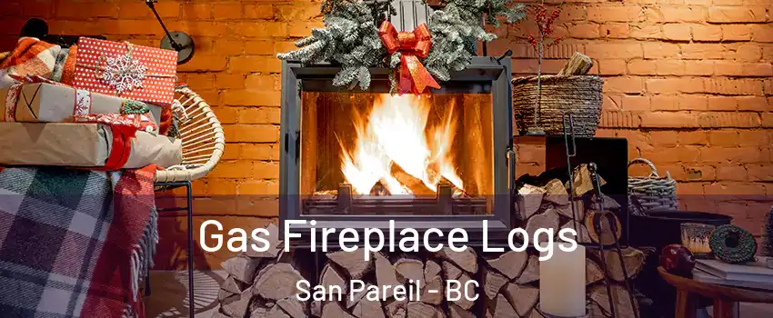  Gas Fireplace Logs San Pareil - BC