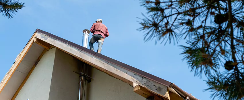Residential Chimney Ventilation Fan Replacement in Parksville, British Columbia
