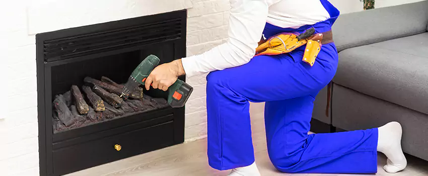 B-Vent Gas Fireplace Installation in Parksville, BC