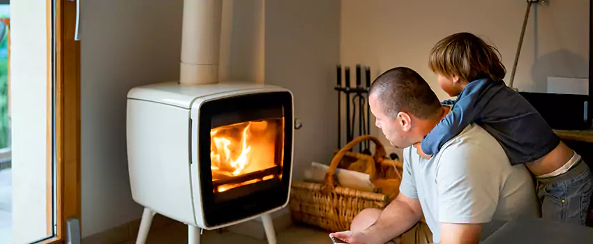 Morso Cast Iron Fireplace Insert Installation in Parksville, BC