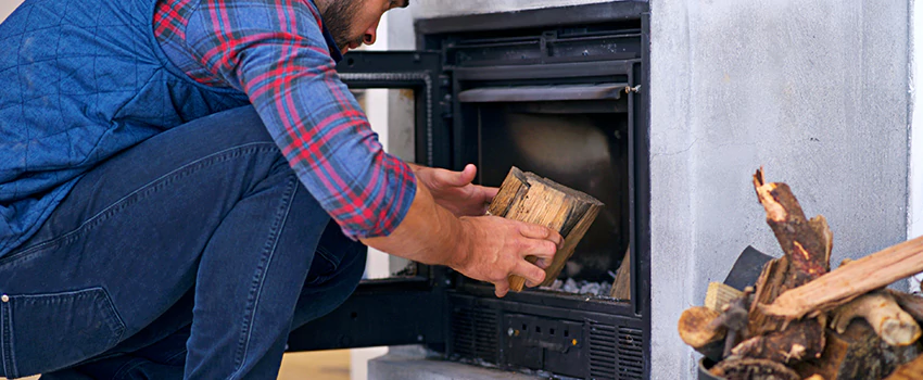 Old Broken Fireplace Repair And Replacement in Parksville, BC