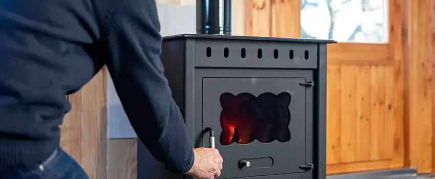 Pellet Stove Chimney Pipe Installation in Parksville, BC