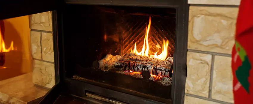 Commercial Prefabricated Fireplace Replacement in Parksville, British Columbia