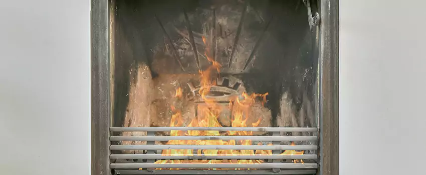 Travis Industries Linear Gas Fireplace Installation in Parksville, British Columbia