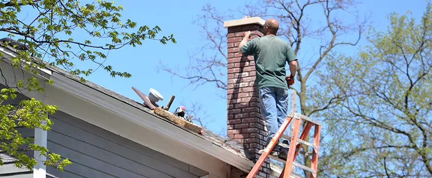 Chimney Crown Repair in Parksville, British Columbia