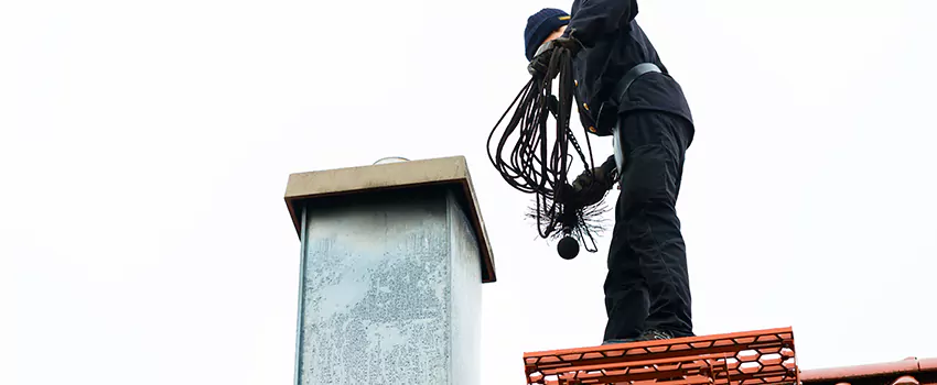 Gas Fireplace Flue Cleaning in Parksville, British Columbia
