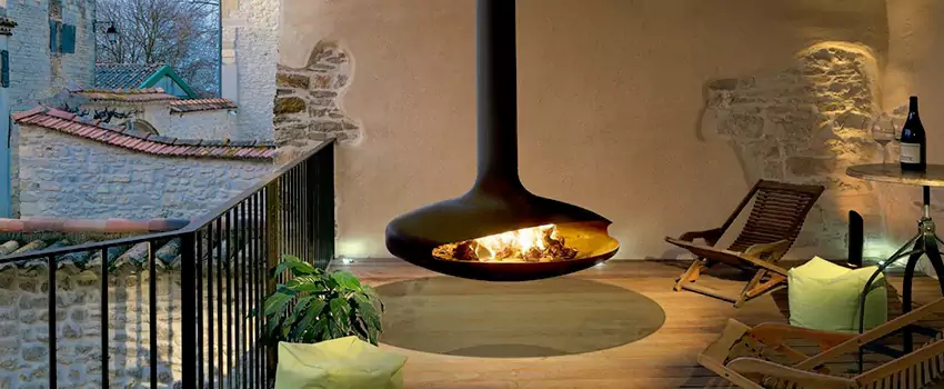 Bioethanol Hanging Fireplace Installation Services in Parksville, BC