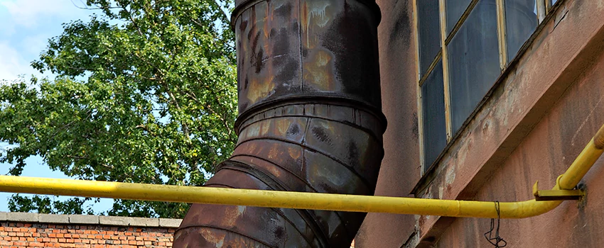 Lightning Protection Installation System for Industrial Chimneys in Parksville, British Columbia
