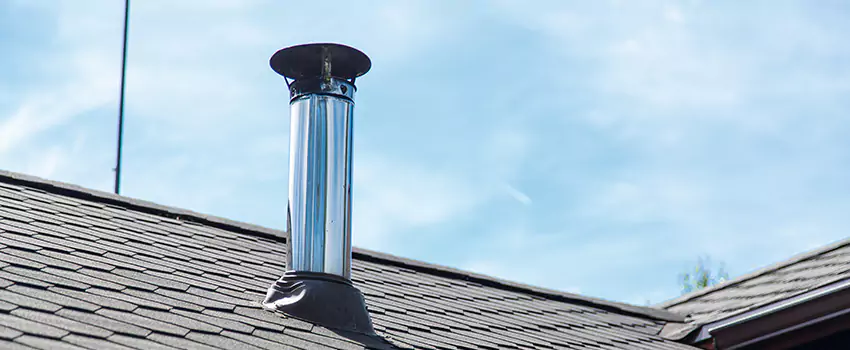 Outdoor Metal Chimney Installation in Ermineskin, British Columbia